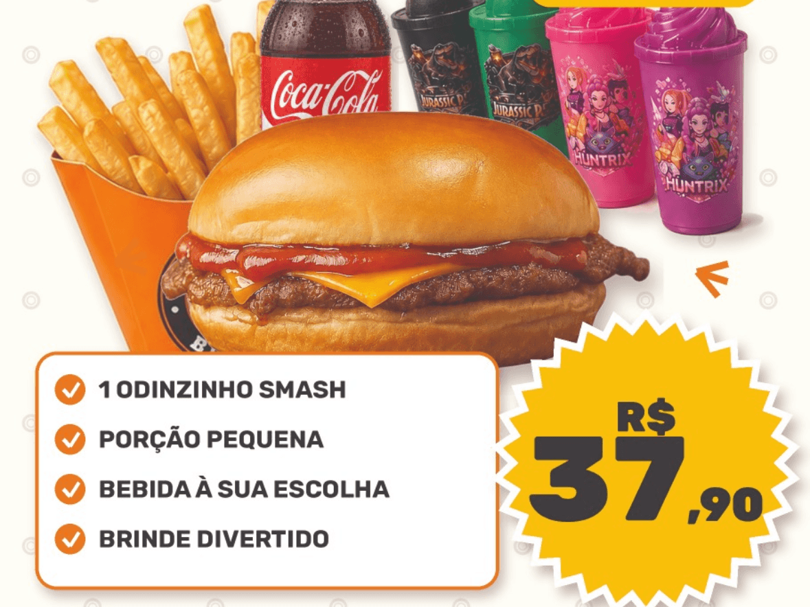 COMBO KIDS - Com brinde divertido